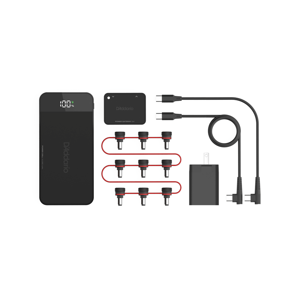 powerbank for guitar pedals D'Addario XPND Pedal Power Battery Kit