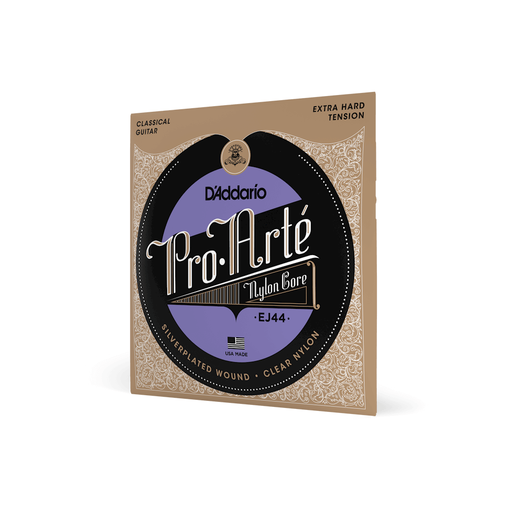 Extra Hard Tension, Pro-Arté Nylon Classical Guitar Strings, Tie