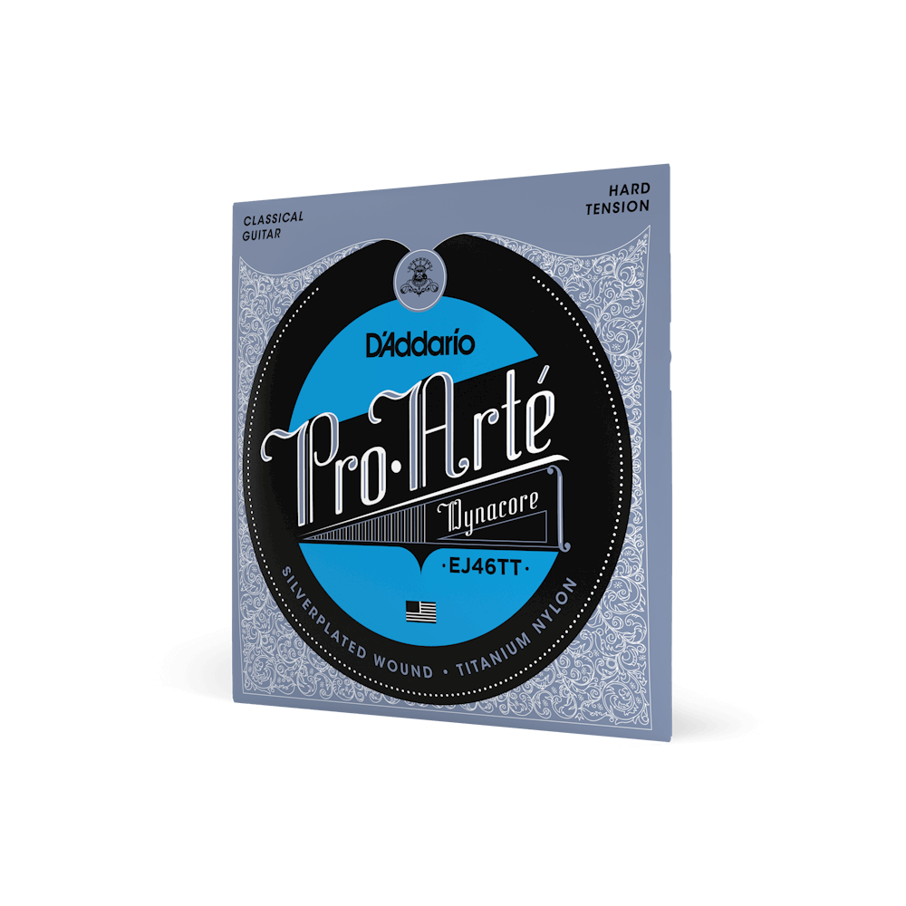 Hard Tension, Pro-Arté Dynacore Classical Guitar Strings, Tie-End