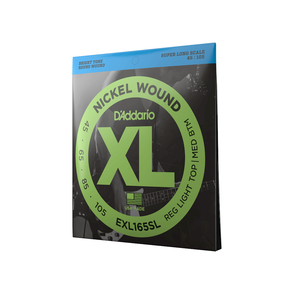 EXL165SL Nickel Wound | Bass Guitar Strings | D'Addario
