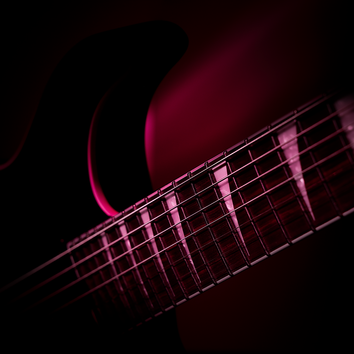 Chitarra elettrica extended range con corde D'Addario NYXL HD