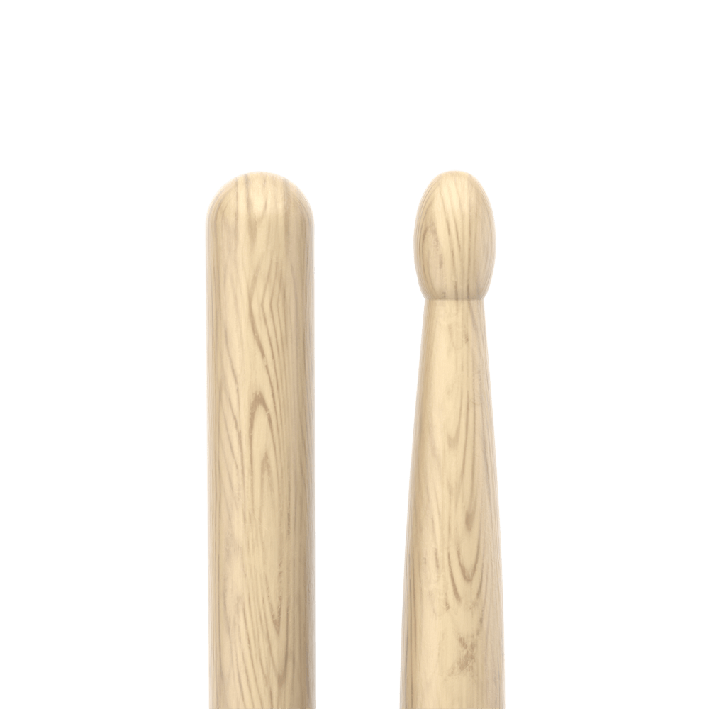 Classic Attack 747B Shira Kashi Oak Drumstick, Oval Nylon Tip