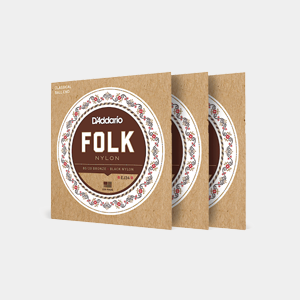 D'Addario Pro Arté Nylon Classical Guitar Strings, EJ45-7 D'Addario Pro Arté Nylon Classical Guitar Strings, EJ45-7