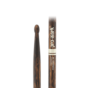 Classic Forward 5B FireGrain Hickory Drumstick, Oval Wood Tip