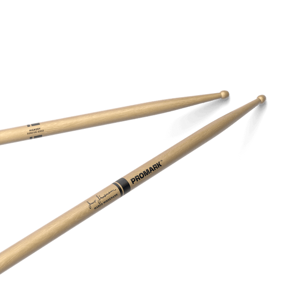 Marco Minnemann 721 Hickory Drumstick, Wood Tip | ProMark Marco Minnemann 721 Hickory Drumstick, Wood Tip | ProMark
