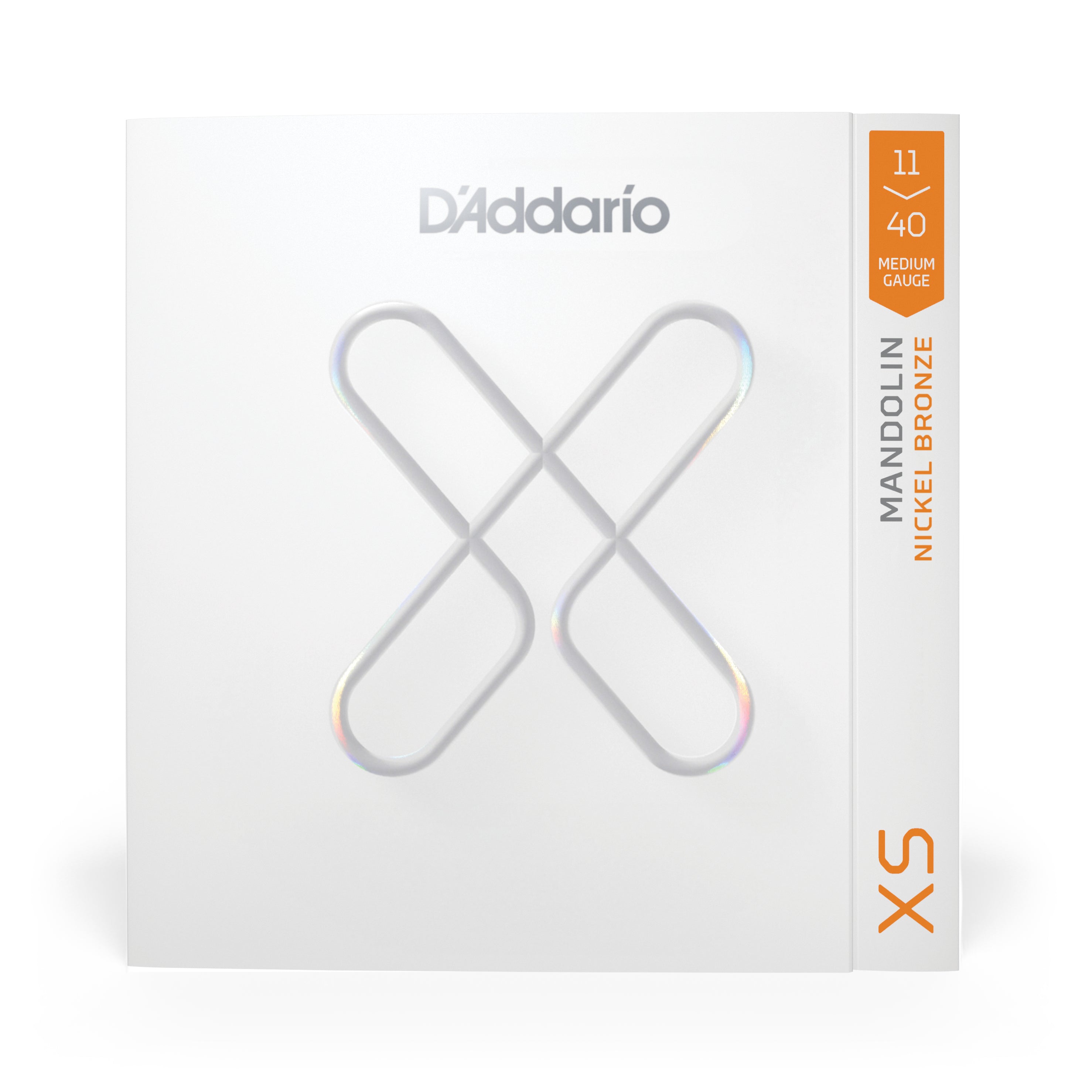 11-40 Medium, XS Nickel Bronze Coated Mandolin Strings – D'Addario