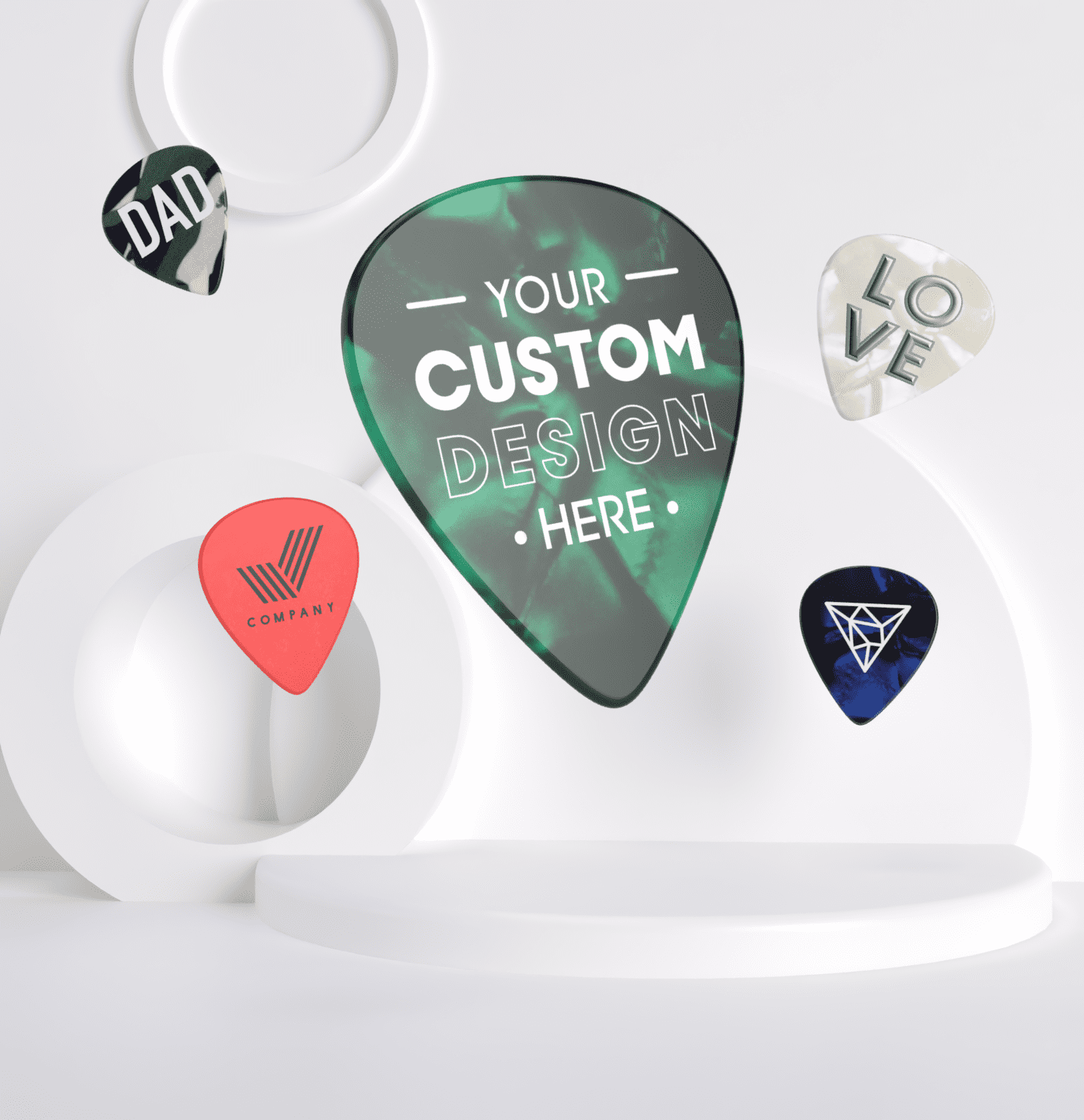 Custom Guitar Picks | Buy More & Save – D'Addario