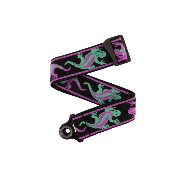 Auto Lock Vintage Planet Waves Lizards Guitar Strap | D'Addario