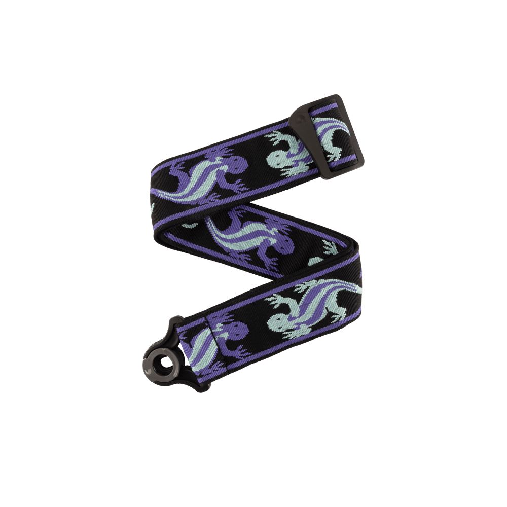 ミュージシャン UNISON SQUARE GARDEN 3piece key strap Auto Lock Vintage Planet Waves Lizards Guitar Strap | D'Addario
