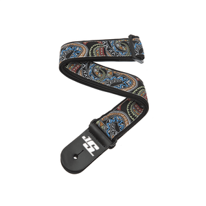 Swivel Strap Swivel Gitaarriem Zwart Paisley Dây đeo đàn Guitar D'Addario 50JS03, Nylon Dệt, Guitar Strap Joe Satriani Swivel Strap Swivel Gitaarriem Zwart Paisley Dây đeo đàn Guitar D'Addario 50JS03, Nylon Dệt, Guitar Strap Joe Satriani