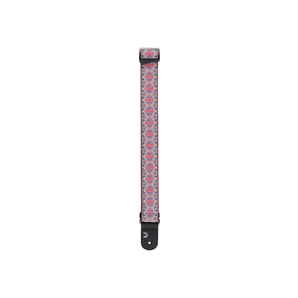 Eco Persian Woven Guitar Strap, White | D'Addario