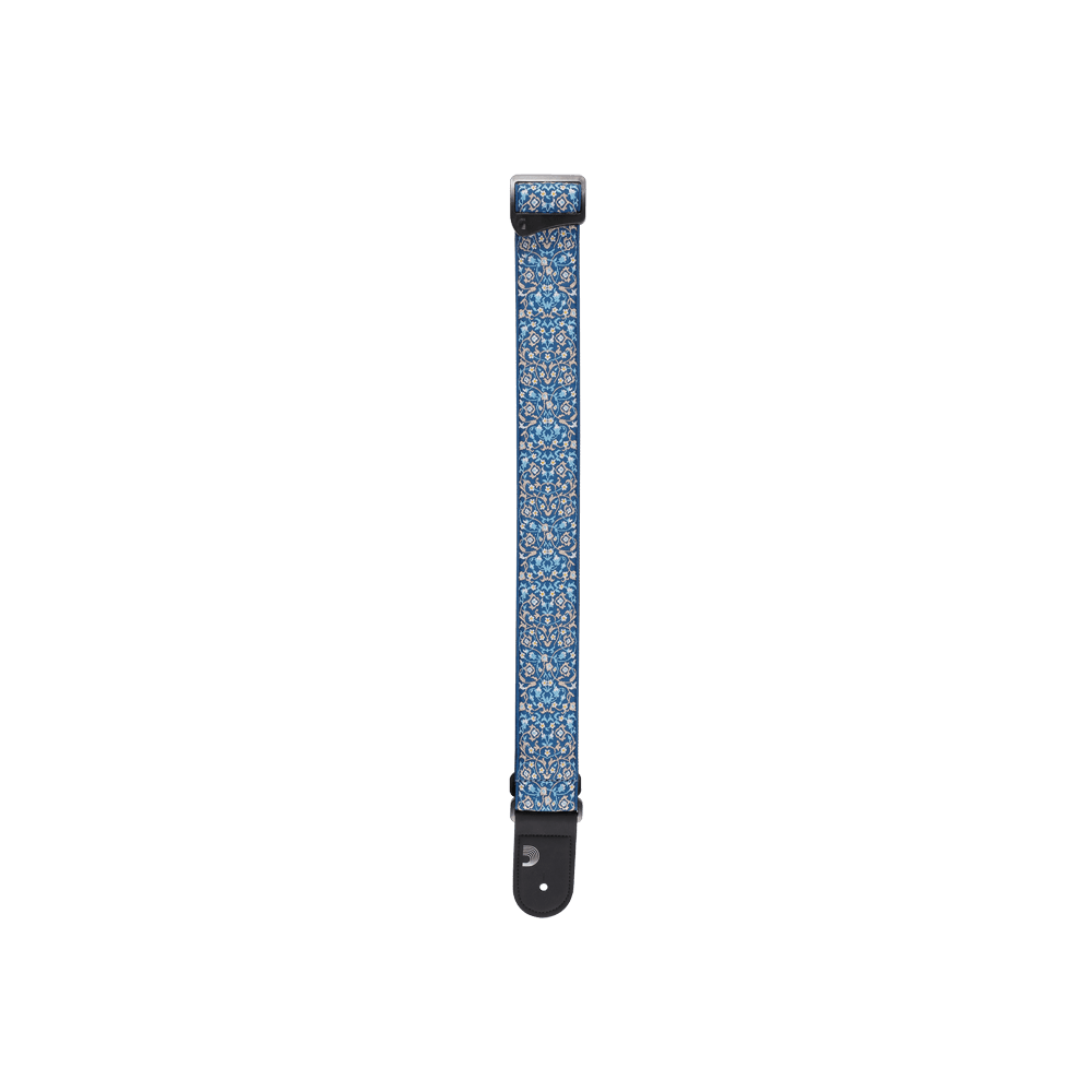 Eco Persian Woven Guitar Strap, Blue | D'Addario