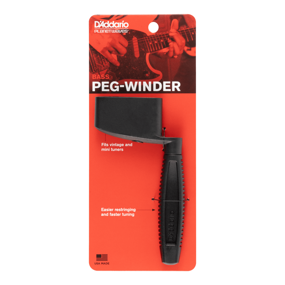 Ergonomic Peg Winder | Accessories | D'Addario