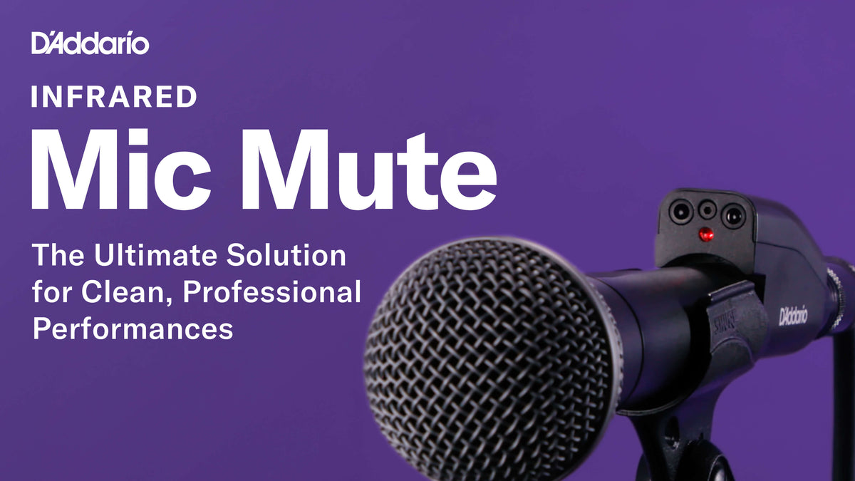 IR Mic Mute - Hands-Free Mic Noise Gate & Mute Sensor | D’Addario