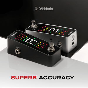 d'addario pedal tuner D'Addario Chromatic Pedal Guitar Tuner