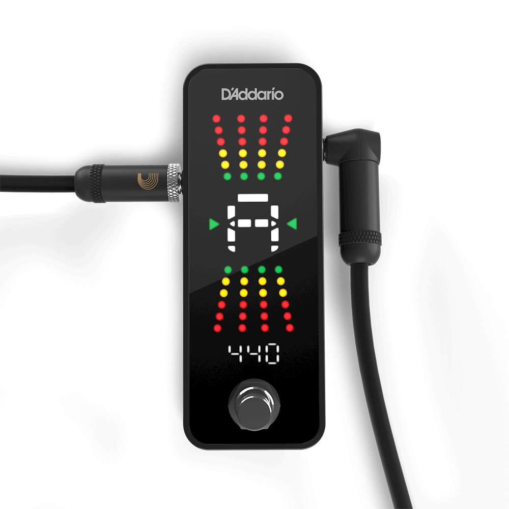 always on tuner pedal D'Addario Chromatic Pedal Tuner Plus