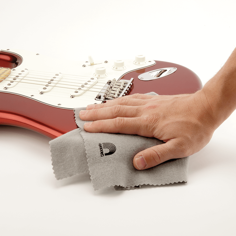 PreTreated Napped Cotton Polishing Cloth | Accessories | D'Addario