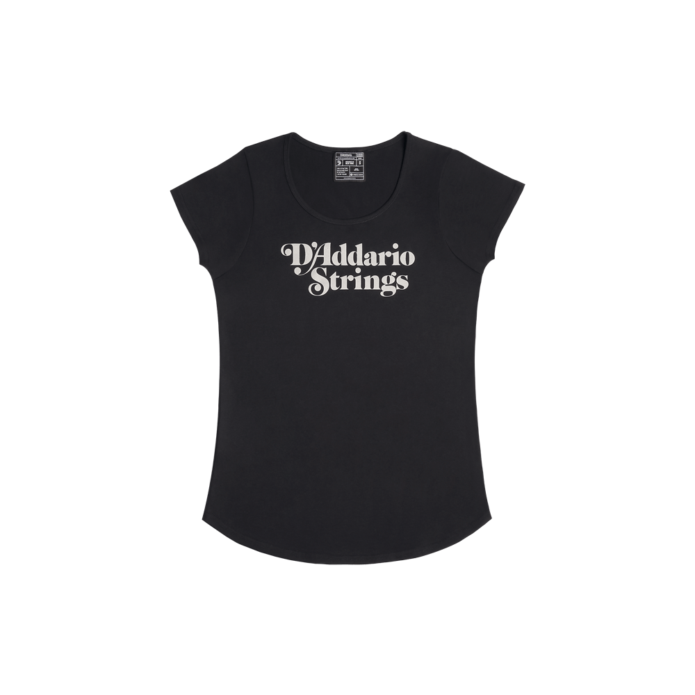 1978 Logo Women's Coal T-Shirt | D'Addario Merch