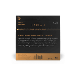 D'Addario Kaplan KA310-4/4M Amo Violin hegedű húrkészlet D'Addario Kaplan KA310-4/4M Amo Violin hegedű húrkészlet