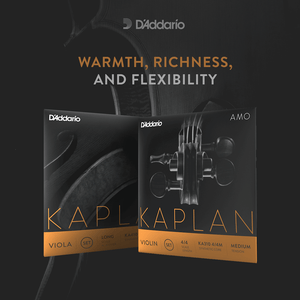 Kaplan Amo Viola String Set | Orchestral | D'Addario Kaplan Amo Viola String Set | Orchestral | D'Addario