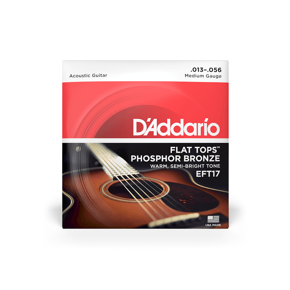 D'Addario XSAPB1253 Phosphor Bronze Coated Acoustic Guitar Strings 012 053 Malaysia Light