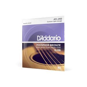 EJ19 Phosphor Bronze | Acoustic Guitar Strings | D'Addario EJ19 Phosphor Bronze | Acoustic Guitar Strings | D'Addario