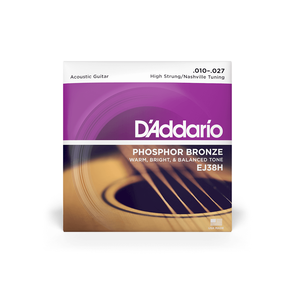 EJ38H Phosphor Bronze 12String | Acoustic Guitar Strings | D'Addario