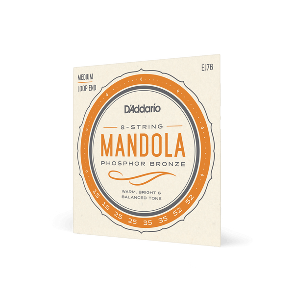 EJ76 Phosphor Bronze Mandola Strings | Mandolin Strings | D'Addario