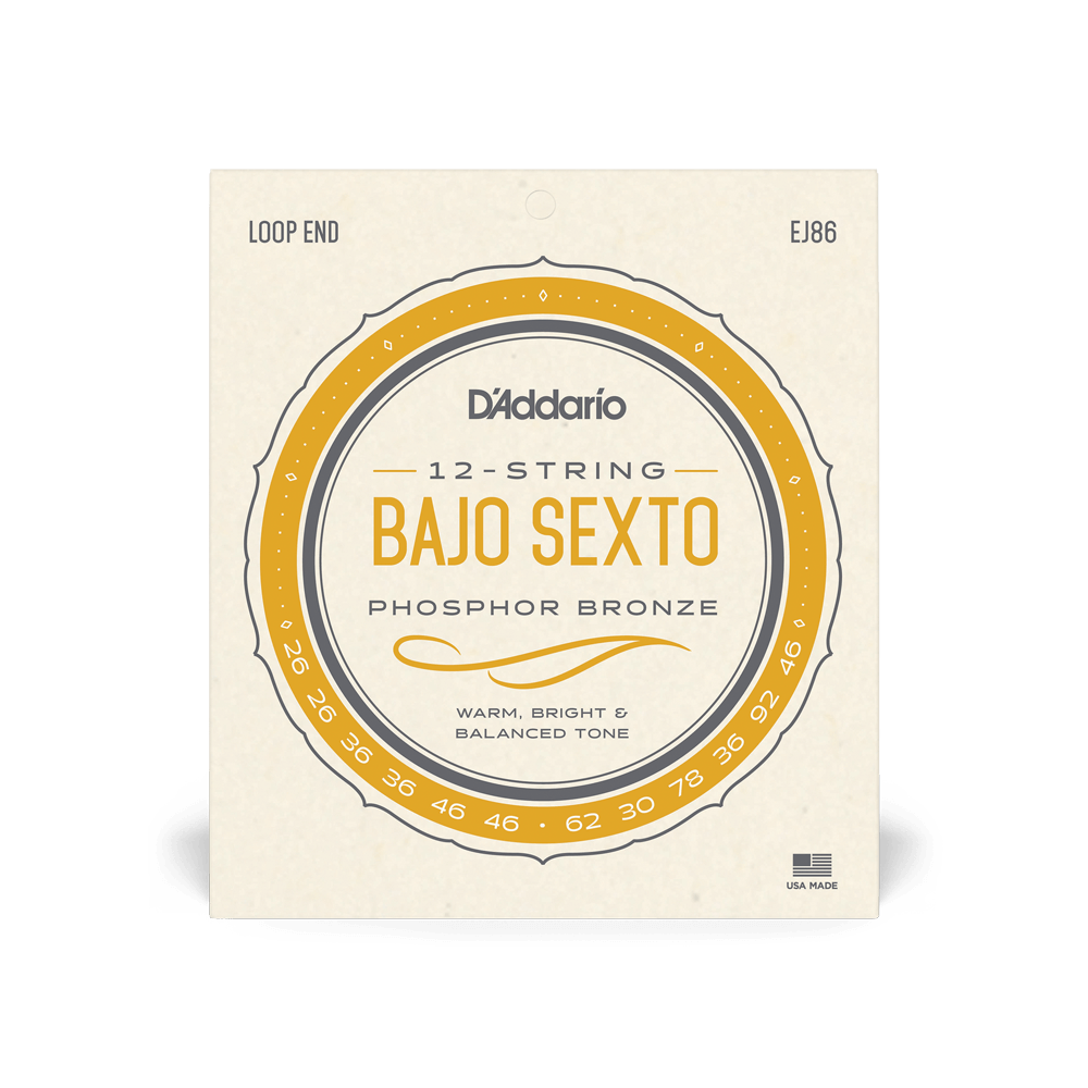 EJ86 Bajo Sexto Strings | World Instruments Strings | D'Addario