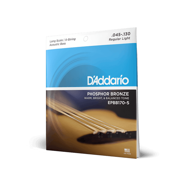 Cordes Fender Pour Basse Acoustique Phosphor Bronze Long Scale .045-.100 - Son Riche Et Chaud