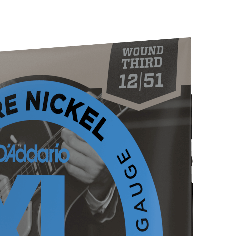 12-51 Jazz Light, XL Pure Nickel Electric Guitar Strings | EPN21