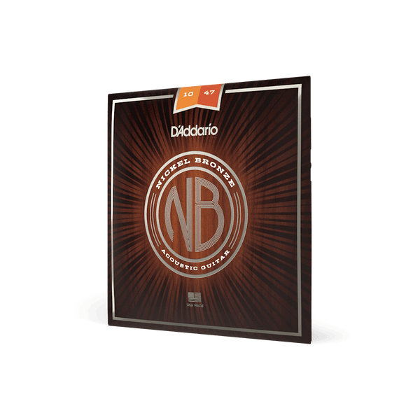 10-47 Extra Light, Nickel Bronze Acoustic Guitar Strings | NB1047