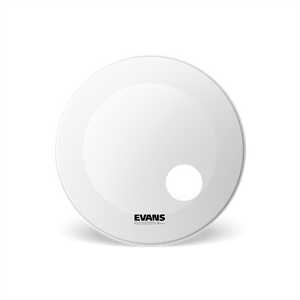 Evans G Plus Coated Drumhead 18" - Single Ply Drum Head With Enhanced Attack & Projection