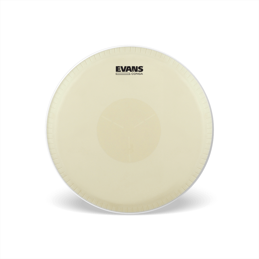 TriCenter Collar Conga Head | EVANS Drumheads | D'Addario