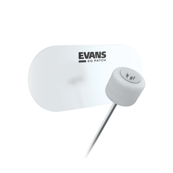 pedal patch Evans EQ Double Pedal Patch, Clear Plastic