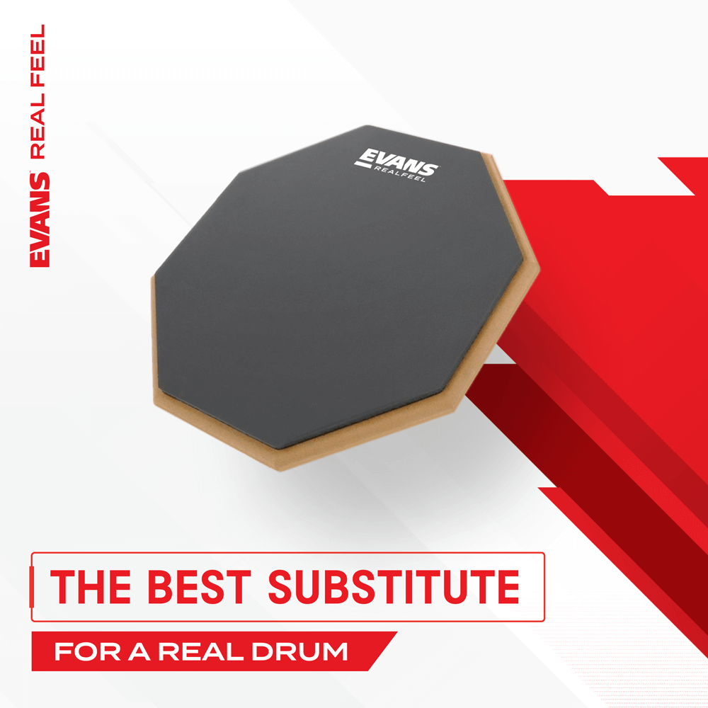 RealFeel 2sided Speed & Workout Drum Pad | Percussion | D'Addario