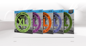 Electric Guitar String Gauges