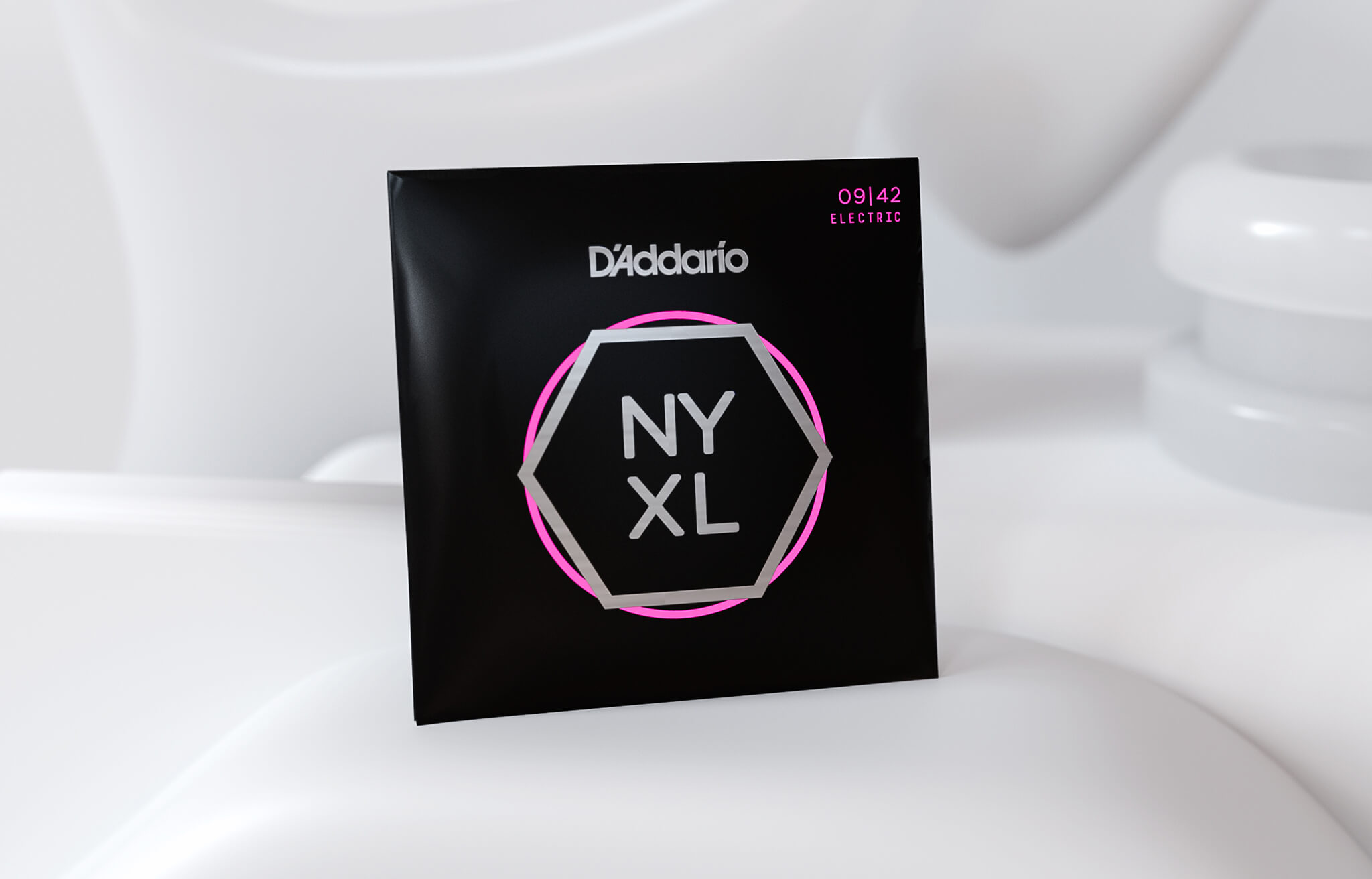 D'Addario NYXLB070, NYXL filet nickel, diapason long, .070 - Corde