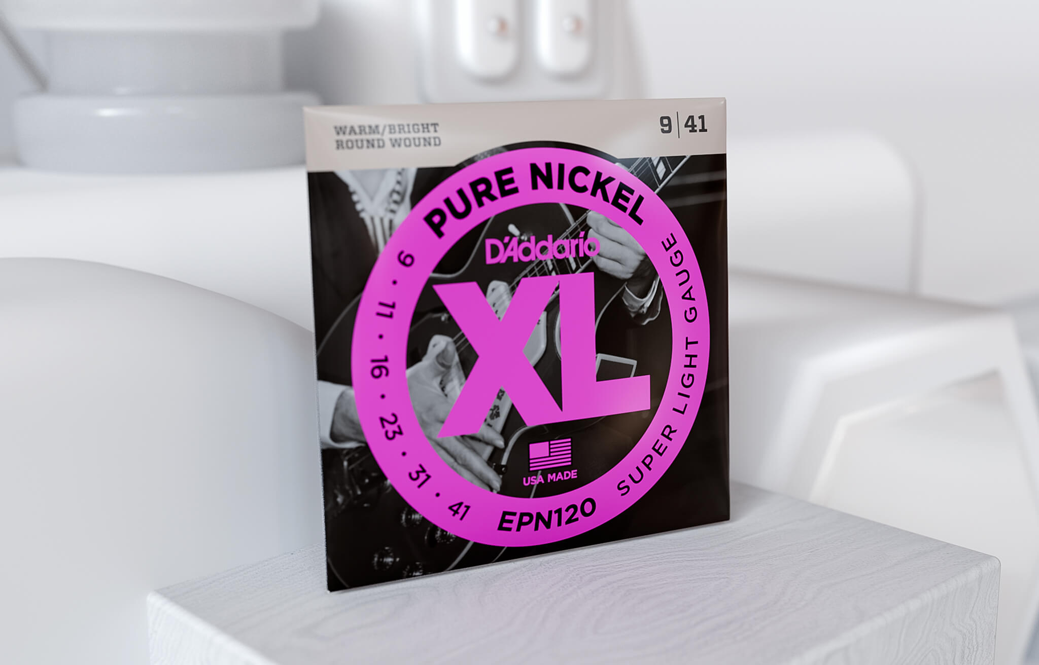 Pure nickel cheap guitar strings