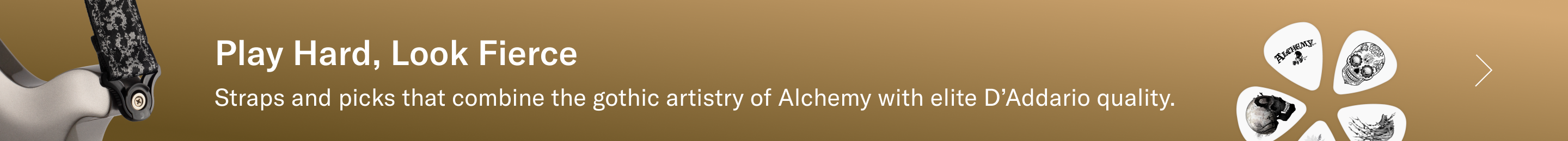 New Alchemy Picks and Straps