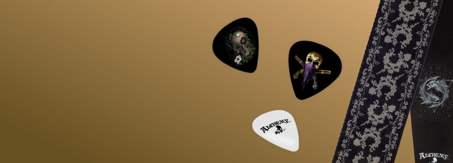 New Picks & Straps From Alchemy