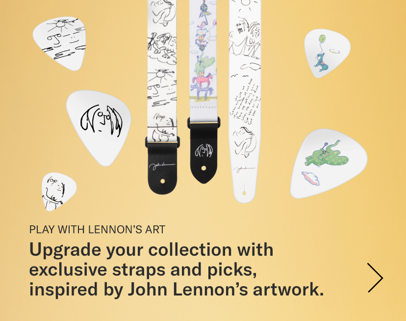 John Lennon Picks and Straps