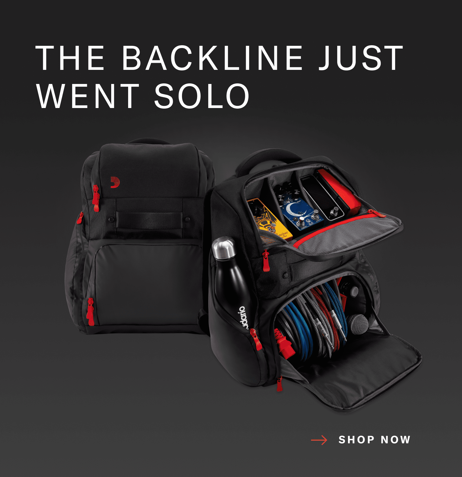 Gear Backpack - The Backline just went solo