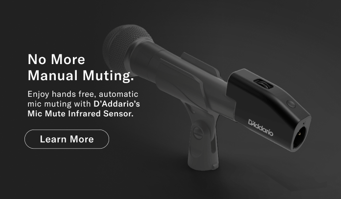 D'Addario Mic Mute IR Sensor