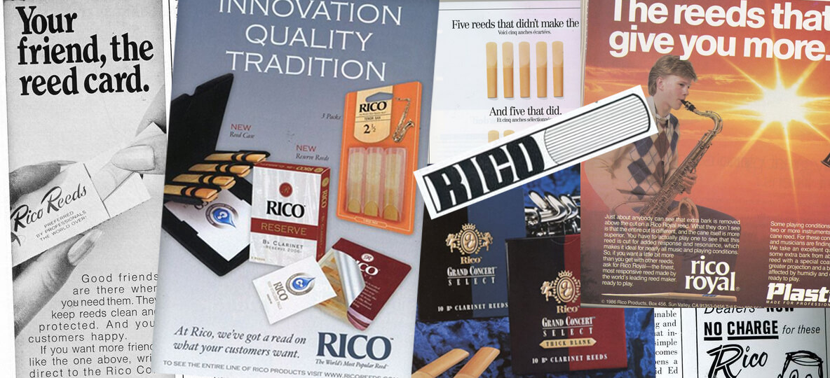 Rico Reeds through the years