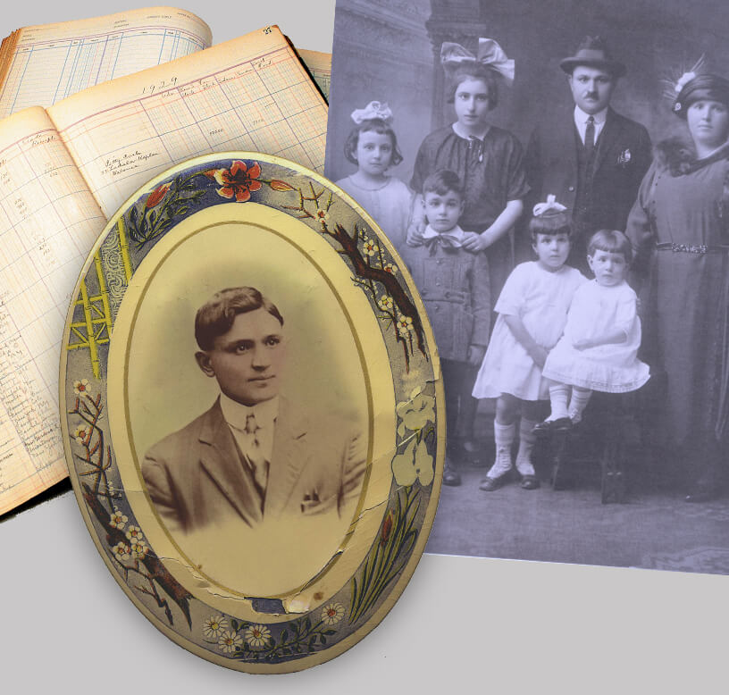 Carmine D'Addario and family  