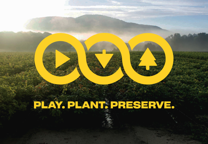 Play. Plant. Preserve. logo