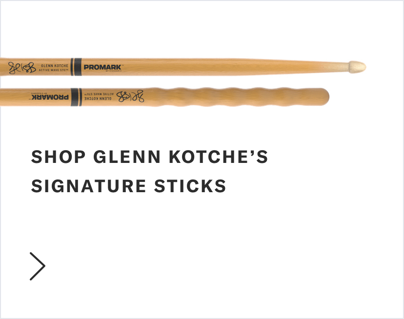 Glenn Kotche Sticks Mobile Banner