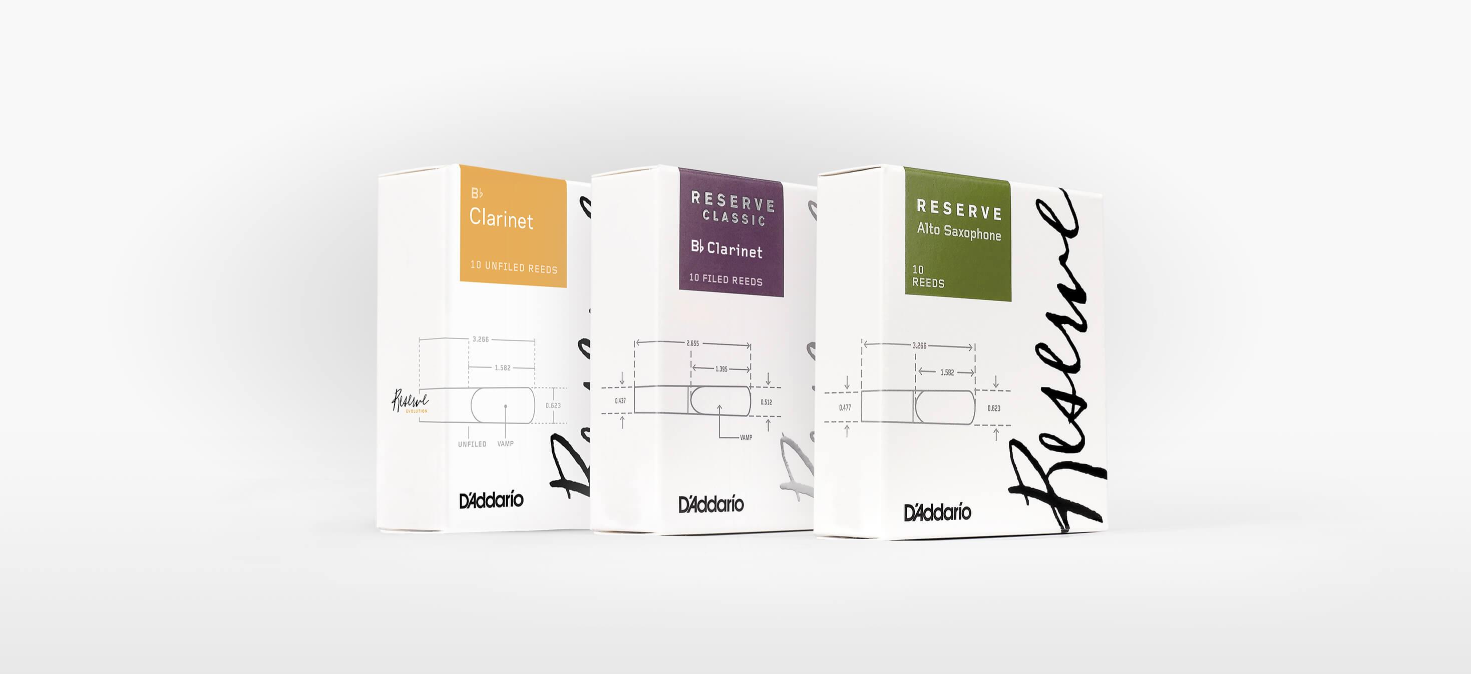 Reserve Clarinet & Saxophone Reeds