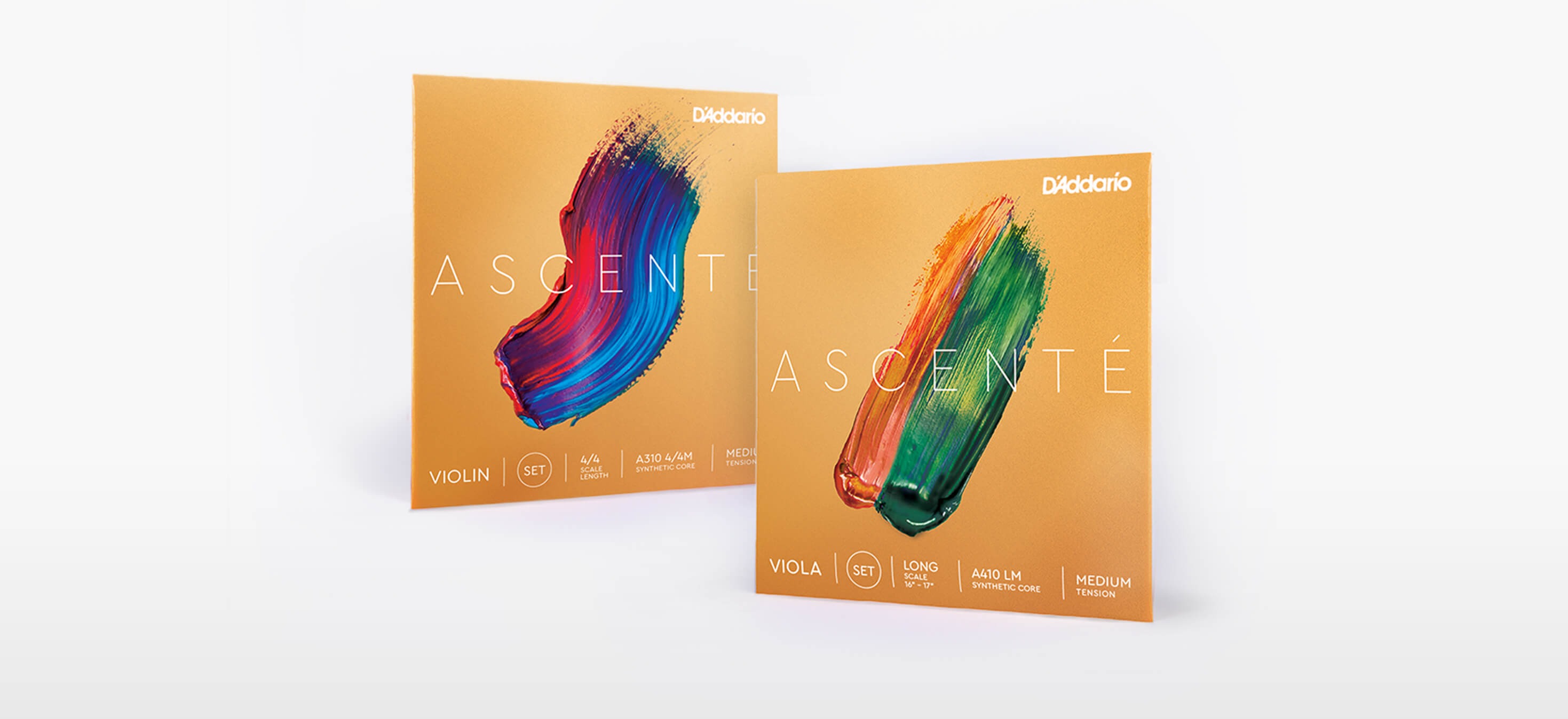 Ascente violin & viola strings